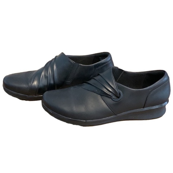 Clarks Collection Shoes, Size 10M, Black - Picture 3 of 7